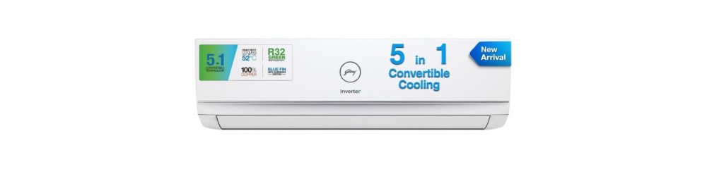 Air Conditioner: Godrej 1.5 Ton 3 Star Rs.29440 to Rs.30990